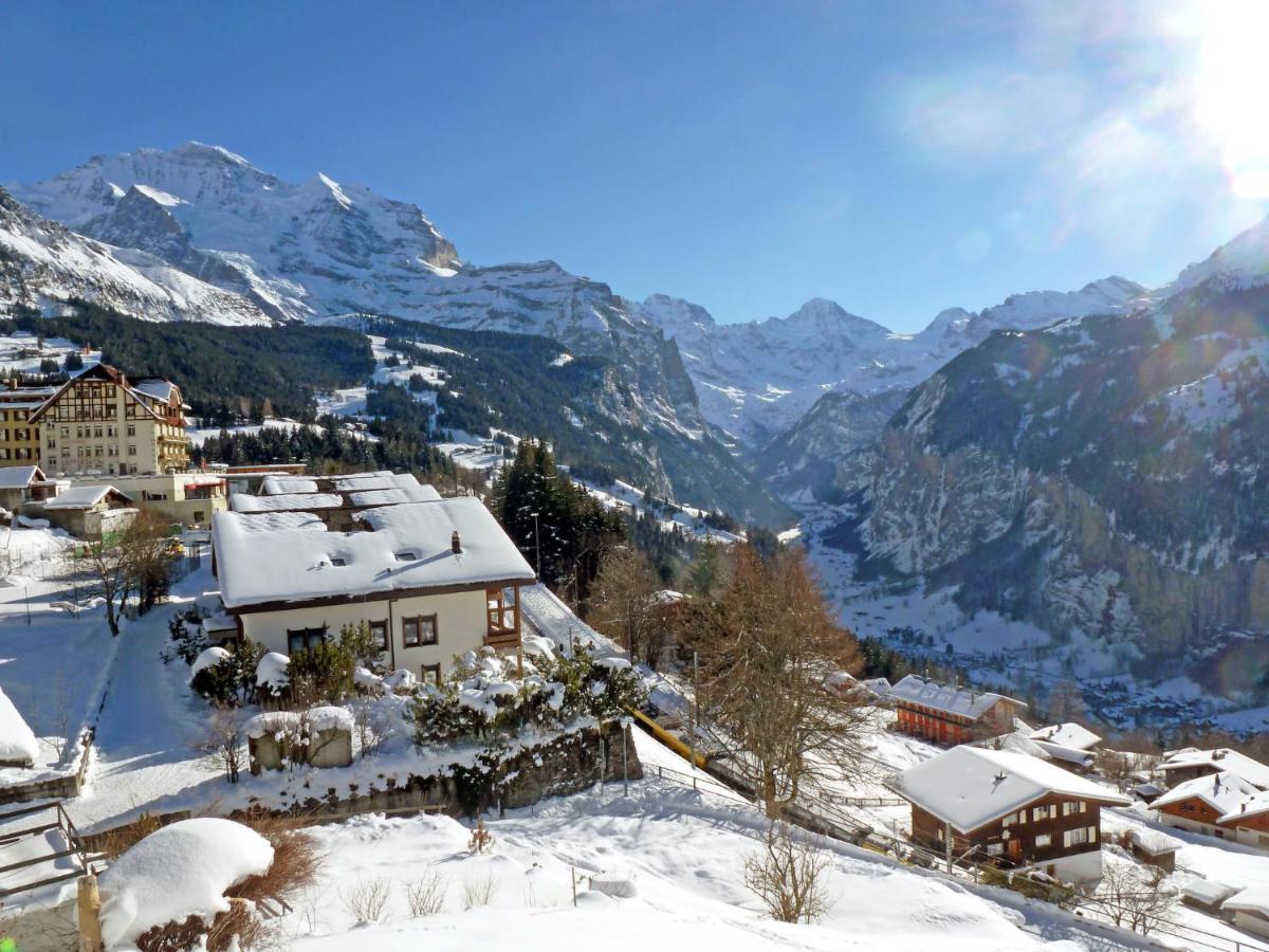 Apartment Bristol Apt-K By Interhome Wengen Luaran gambar