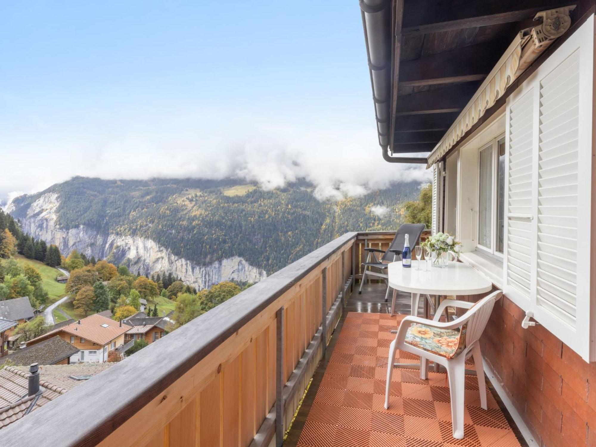 Apartment Bristol Apt-K By Interhome Wengen Luaran gambar