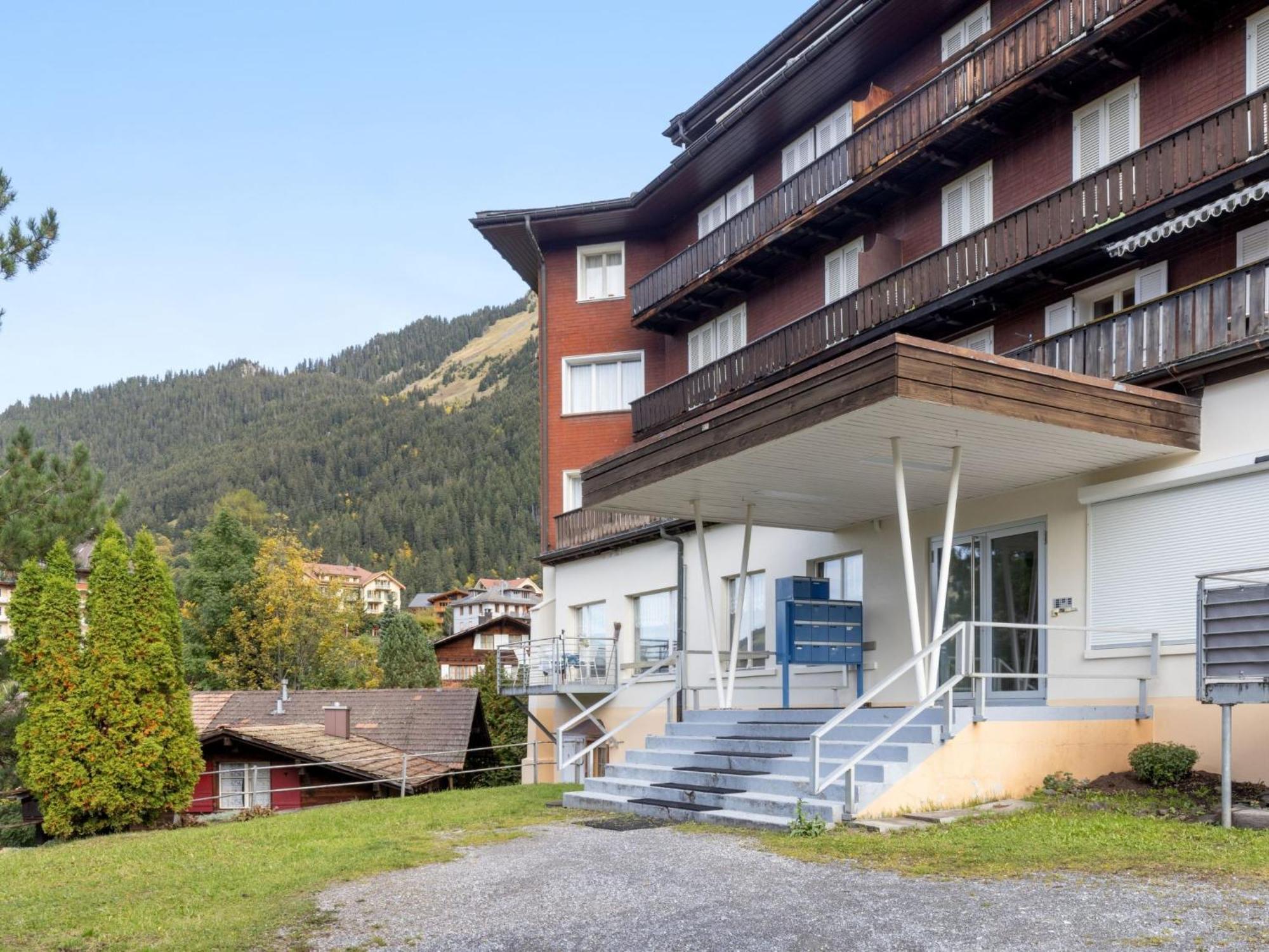 Apartment Bristol Apt-K By Interhome Wengen Luaran gambar