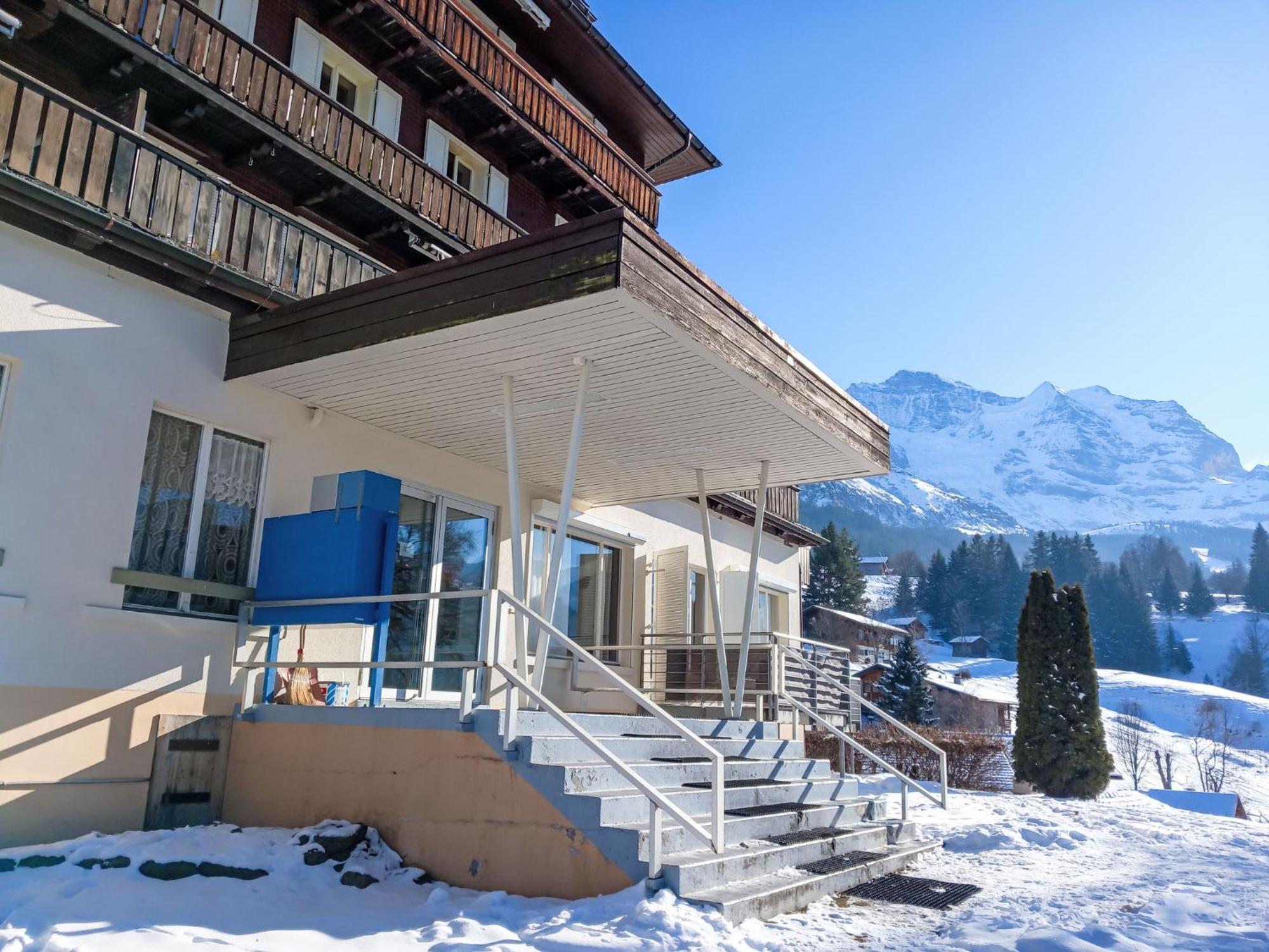 Apartment Bristol Apt-K By Interhome Wengen Luaran gambar